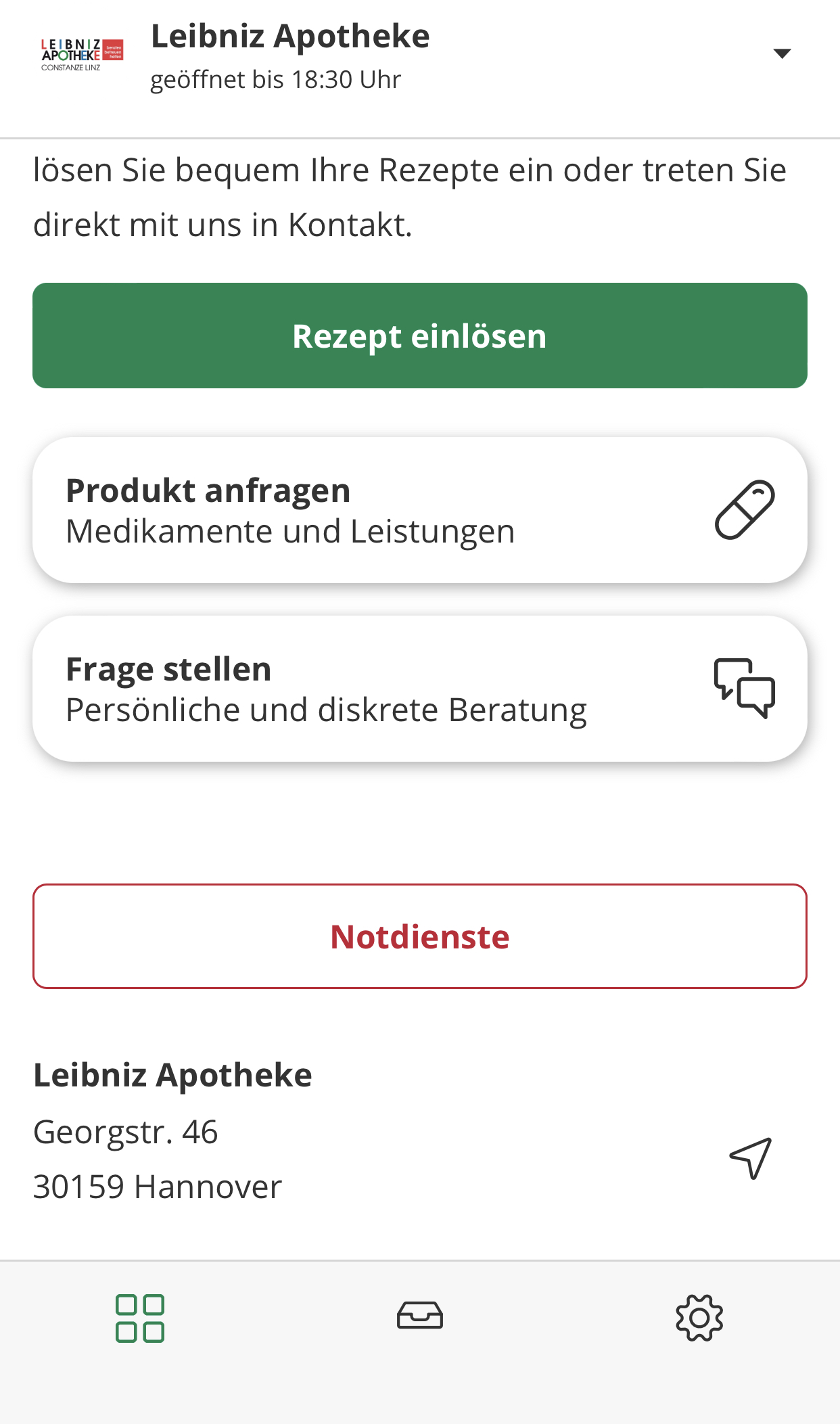 Rezept einlösen